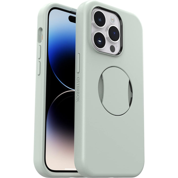 OtterBox OtterGrip Symmetry Hülle für iPhone 14 Pro für MagSafe, Sturzsichere, schützende Hülle mit