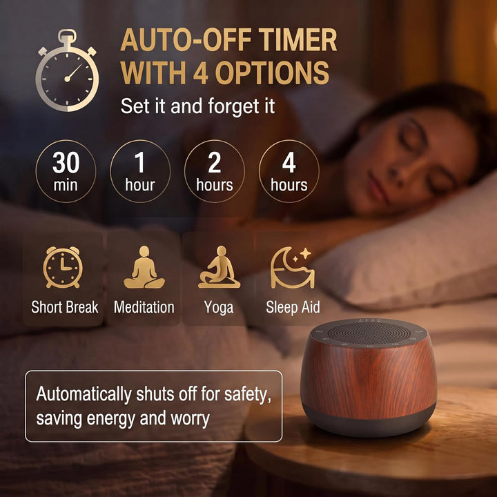 Tibetische Meditationsschalen Klangmaschine mit Timer, Tragbare Elektronische Klangschale mit 9 Gerä