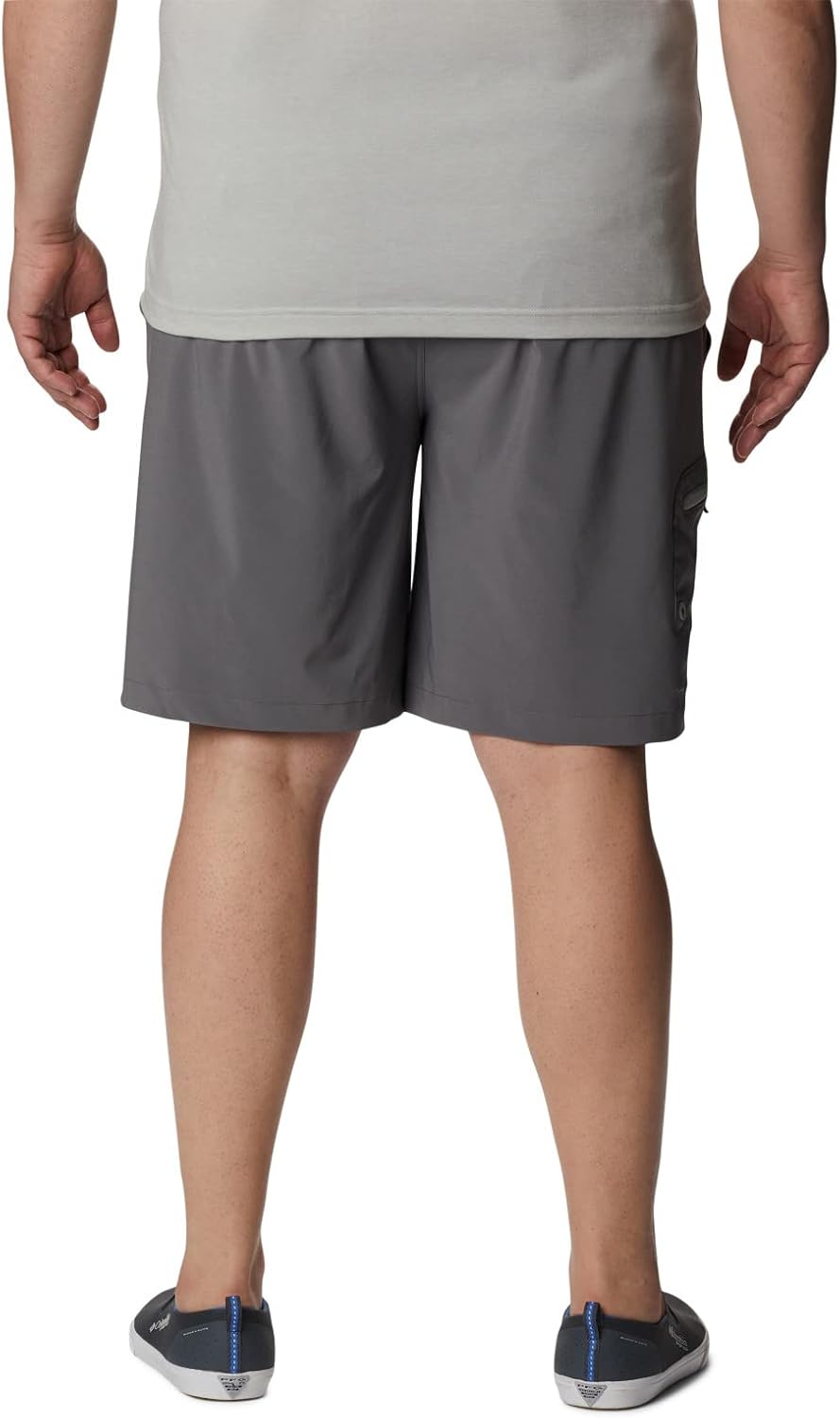 Columbia Herren Terminal Tackle Wander-Shorts, 30W x 10L City Grey/Cool Grey