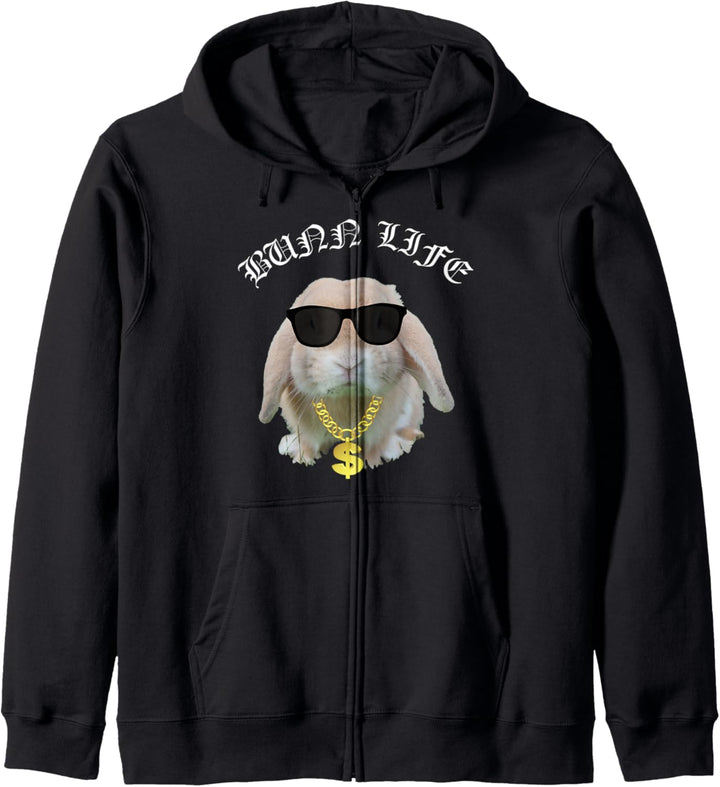 Easter Bunny - Thug Bunny Men Women Kids Rabbit Bunn Life Kapuzenjacke