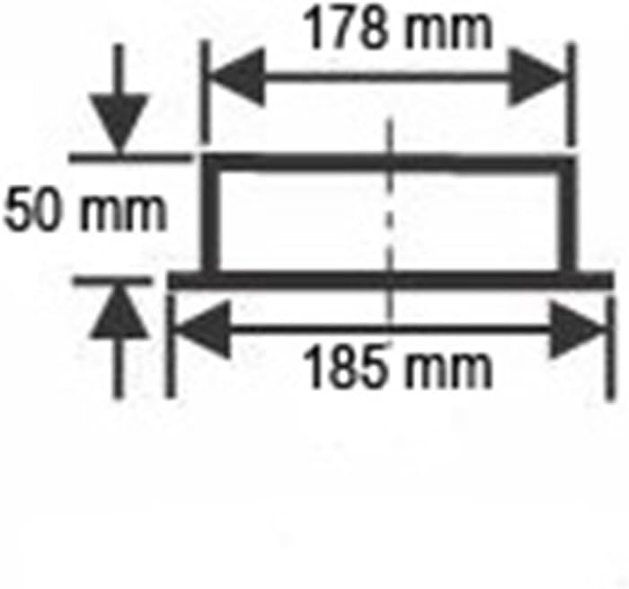 Ø 180mm - Ofenrohr Blindkappe schwarz - 0,6 mm ST-12 Stahlblech - Senotherm-Beschichtung - russbestä