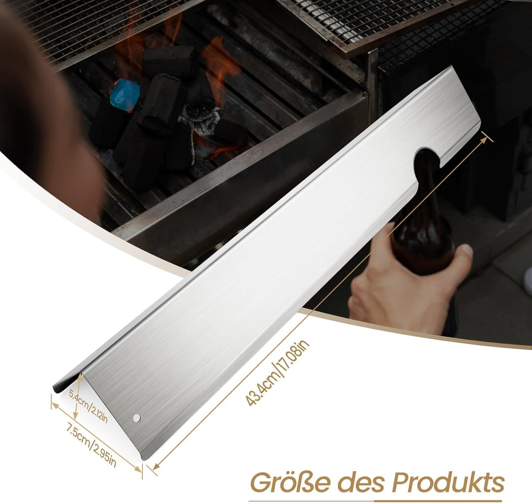 5er Edelstahl Flavorizer Bars für W-e-b-e-r Genesis II/LX 300 Serie Genesis II LX E/S-340 E-310 E-31