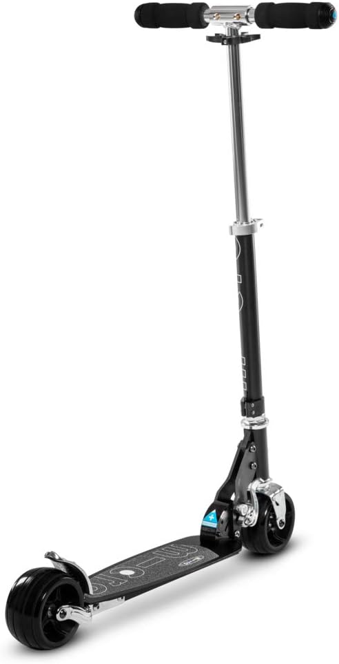 Micro Rocket Scooter Jungen/Mädchen ab 8 Jahren Schwarz, Schwarz