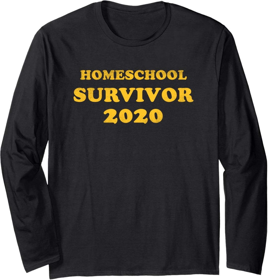 Homeschool Survivor 2020 Langarmshirt