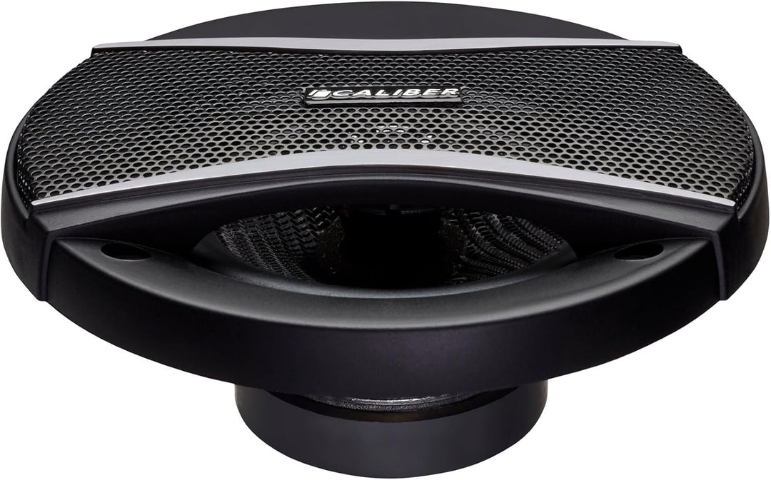 Caliber Auto Lautsprecher Set 80W - 2er Set Lautsprecher Auto - Koaxial Lautsprecher - Schwarz - 10