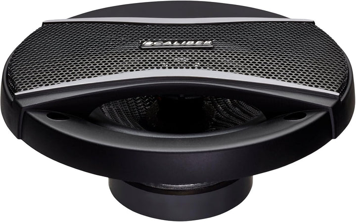 Caliber Auto Lautsprecher Set 80W - 2er Set Lautsprecher Auto - Koaxial Lautsprecher - Schwarz - 10