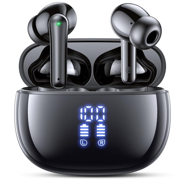ZIUTY Bluetooth 5.3 Kopfhörer Kabellos, In Ear Bluetooth Kopfhörer mit 4 ENC Mikrofonen, 48 Std Spie