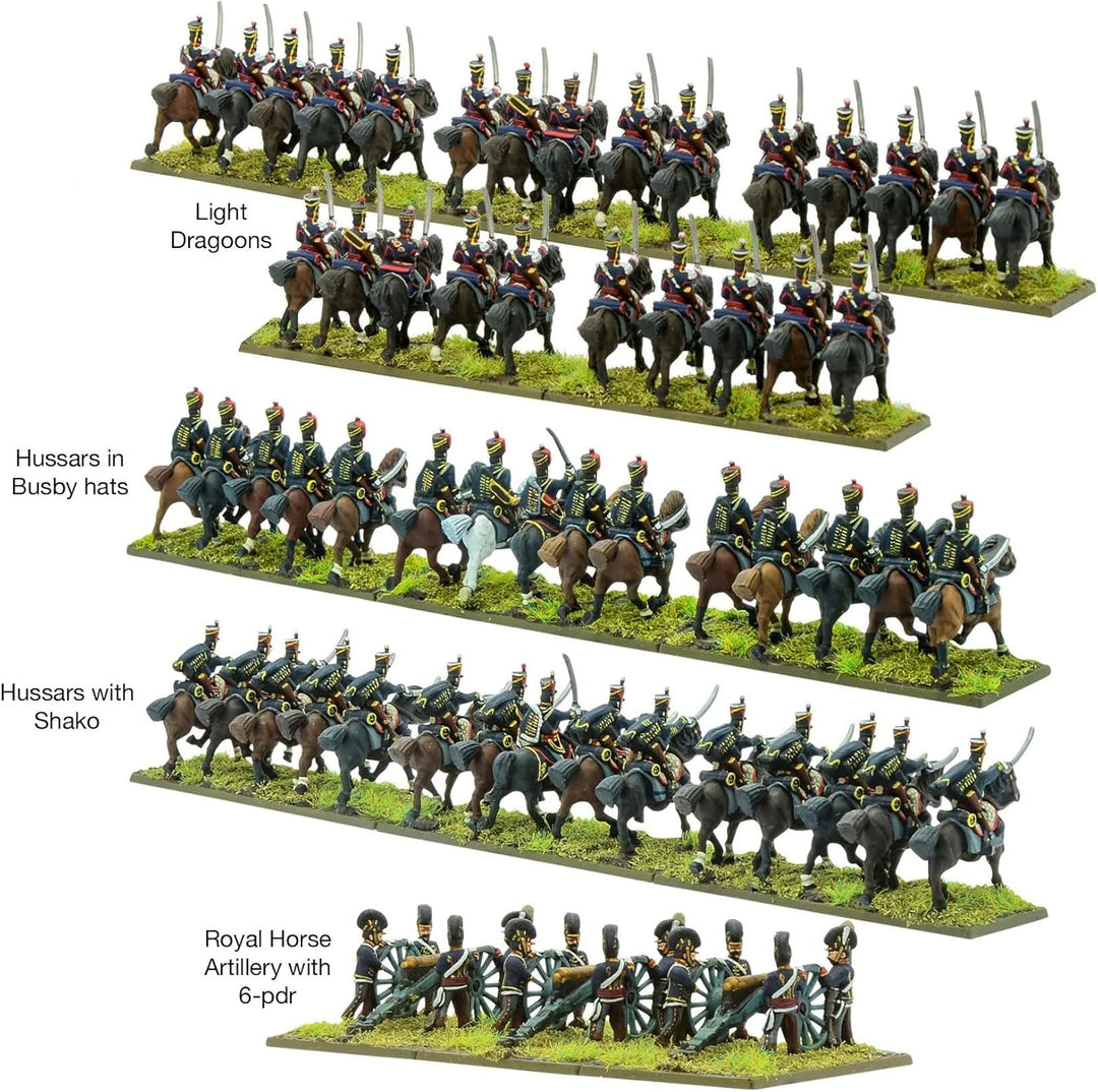 Black Powder Epic Battles Waterloo - British Light Cavalry Brigade