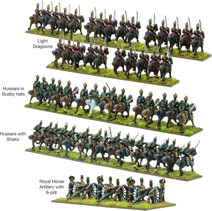 Black Powder Epic Battles Waterloo - British Light Cavalry Brigade