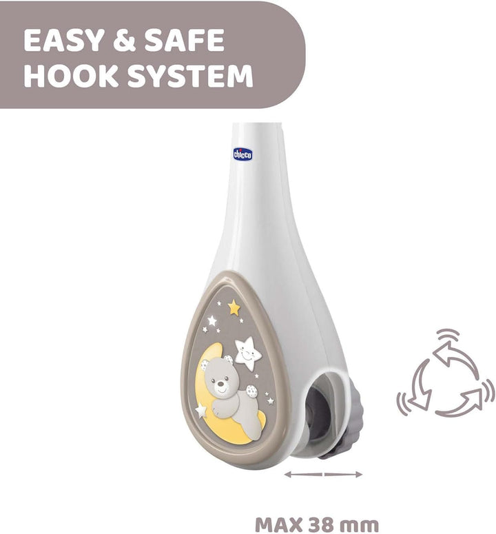 Chicco Next2Dreams Babybett Mobile mit Licht und Musik - 3 in 1 Baby Mobile Kompatibel mit Next2Me B