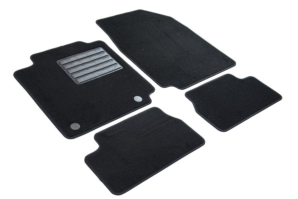 MDM SP-2333 Fussmatten Velours Autoteppich passend für Nissan Micra (K12) 2002>2010 Micra (K12) 2002
