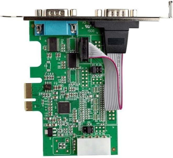 StarTech.com PCI Express serielle Schnittstellenkarte (2 port, RS232, 16950 UART, 256-Byte-FIFO-Cach