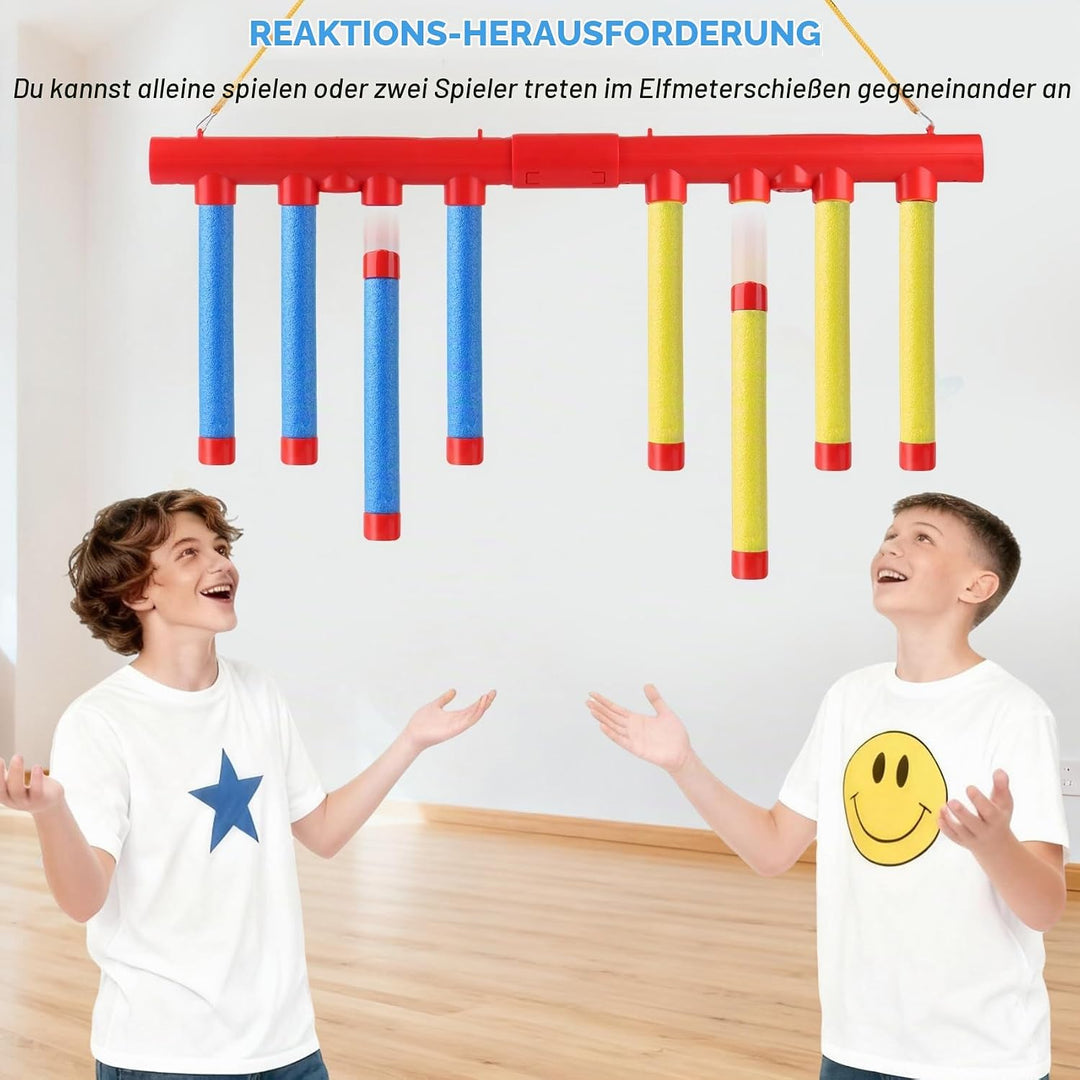 Reaktionstraining Spielzeug Fallenden Stöcken Spiel, Drop Stick Challenge Catching Sticks Game Refle