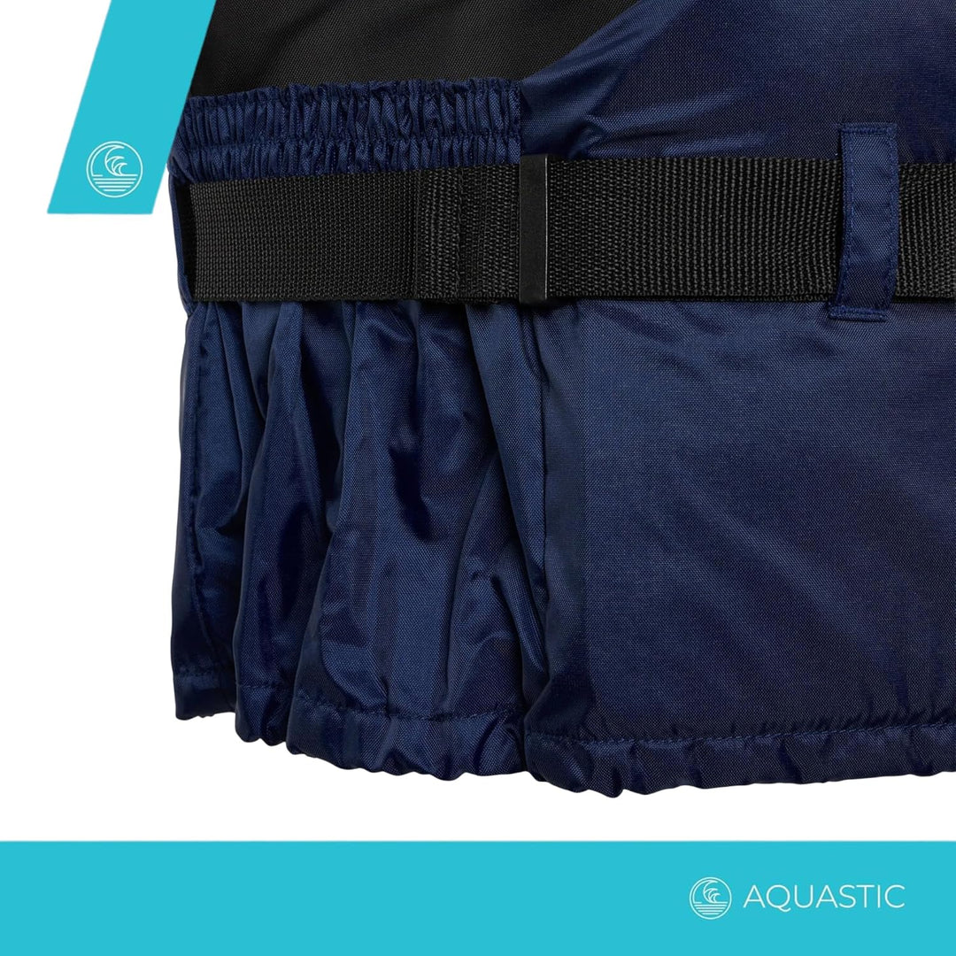 AQUASTIC Classic 50N Sicherungsweste - aus Polyamid, Polyethylenschaum, 50N Auftrieb, Verstellbarer