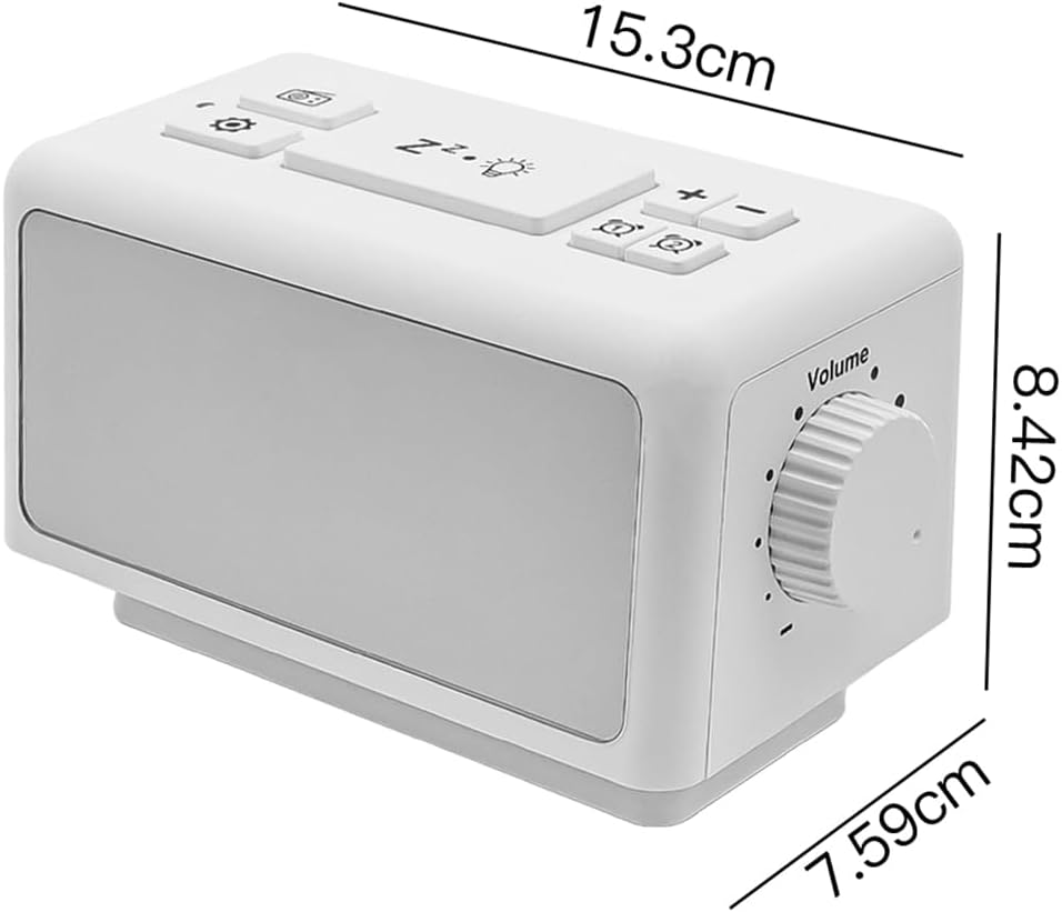 DollaTek Multifunktionaler FM Radio Wecker RGB Spiegel LED Digitalanzeige Desktop Ladeuhr mit Dual U