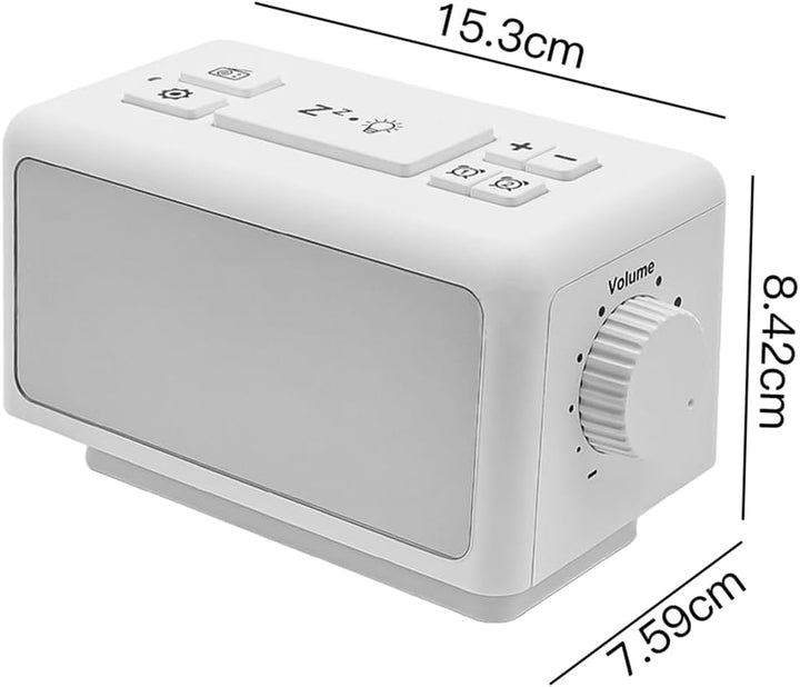 DollaTek Multifunktionaler FM Radio Wecker RGB Spiegel LED Digitalanzeige Desktop Ladeuhr mit Dual U