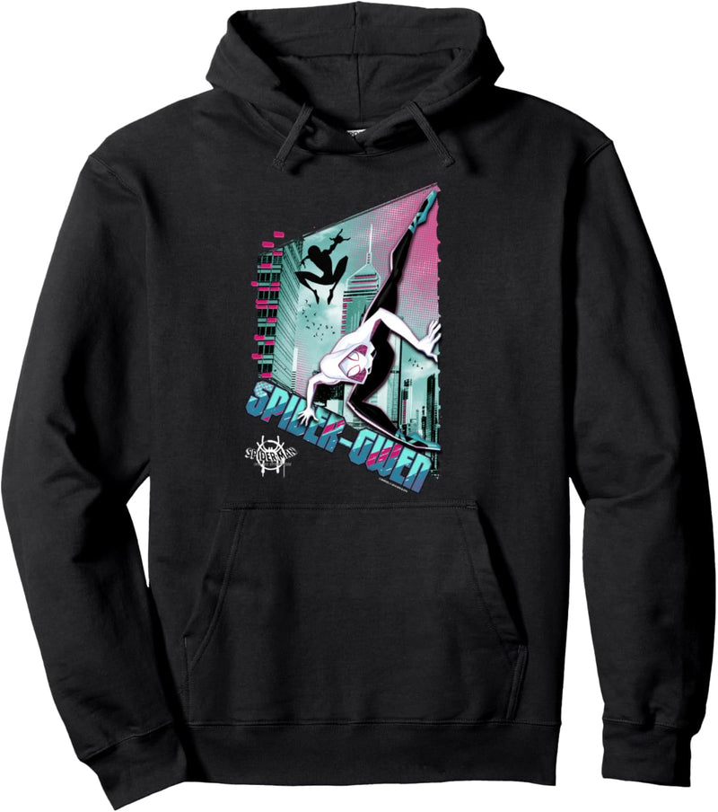 Marvel Spider-Man Spiderverse Spider-Gwen City Pose Pullover Hoodie