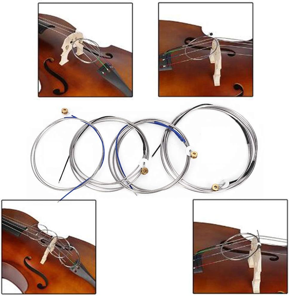 Double Bass Steel Wire String Einfach zu installieren, um alle Saiten eines Double Bass zu wechseln.