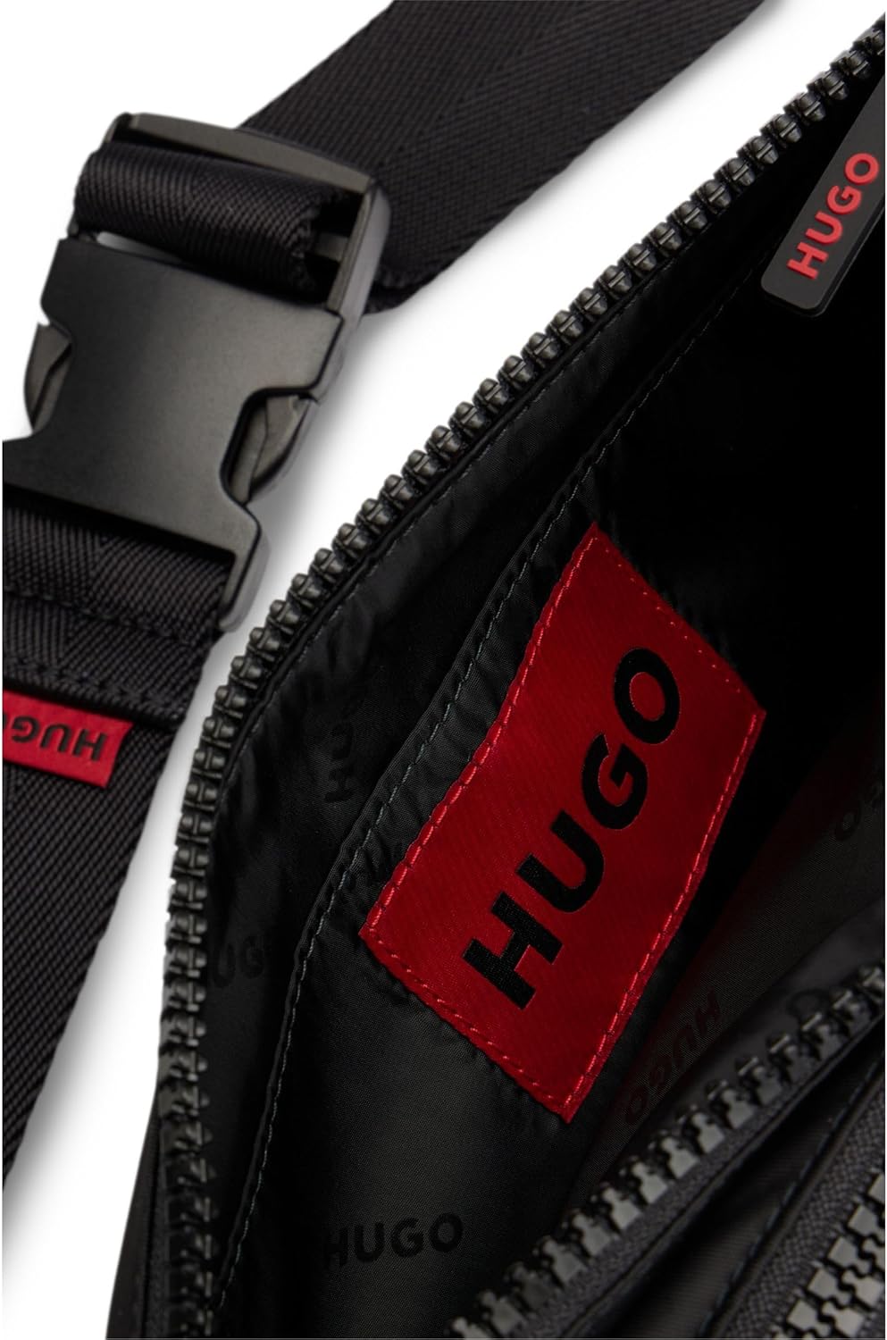 HUGO Ethon 2.0N_Bumbag N Herren Belt Bag, Black2 Einheitsgrösse Black2, Einheitsgrösse Black2
