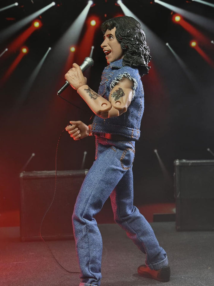 NECA AC/DC Actionfigur Bon Scott Highway to Hell Multicolor, aus Kunststoff, Hersteller