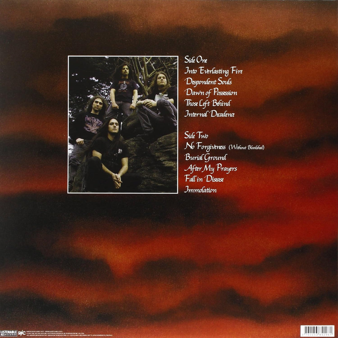 Dawn of Possession (Re-Release), Vinyl