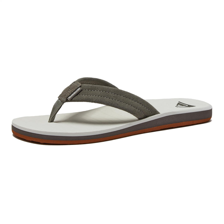 Quiksilver Herren Aqyl100030-tkd0Sandale 38.5 EU Grau Weiss Grau, 38.5 EU Grau Weiss Grau