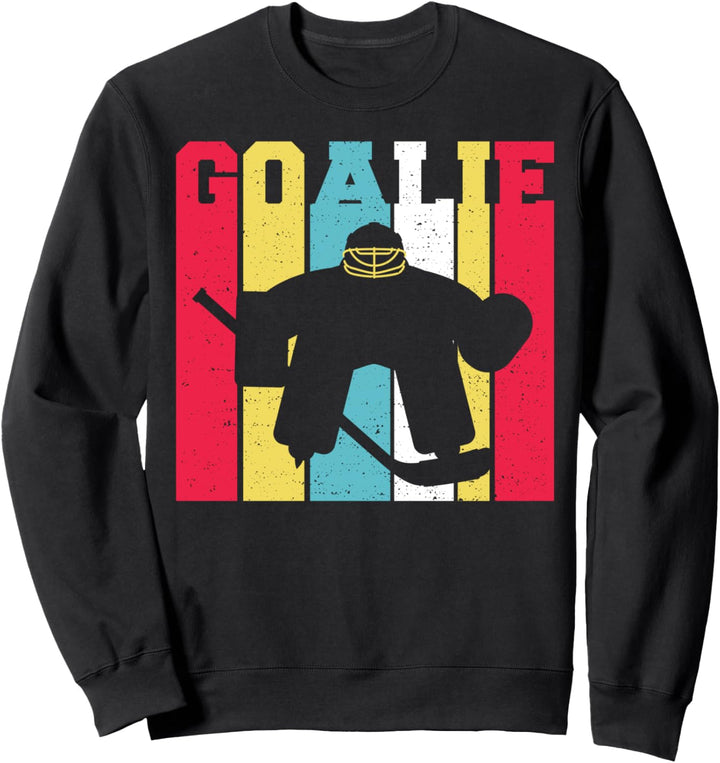 Hockey Spieler: Goalie - Eishockey Sweatshirt