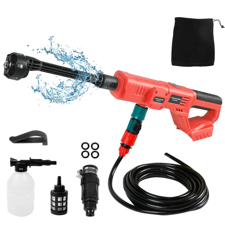 Akku-Hochdruckreiniger für Milwaukee 18-V-Akku, 21000 U/min, 1000 PSI, tragbarer Hand-Hochdruckreini