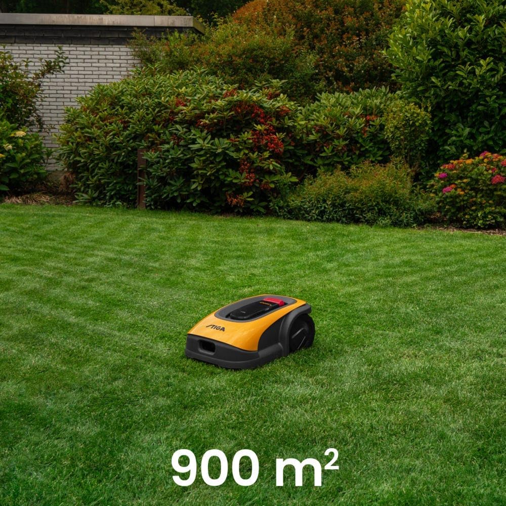 STIGA A750 AutonomerRasenmäher Roboter. Mähroboter ohne Begrenzungskabel (max. 900m²). App-Steuerung
