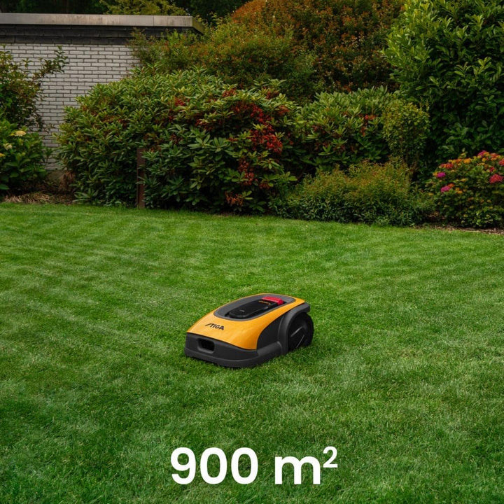 STIGA A750 AutonomerRasenmäher Roboter. Mähroboter ohne Begrenzungskabel (max. 900m²). App-Steuerung