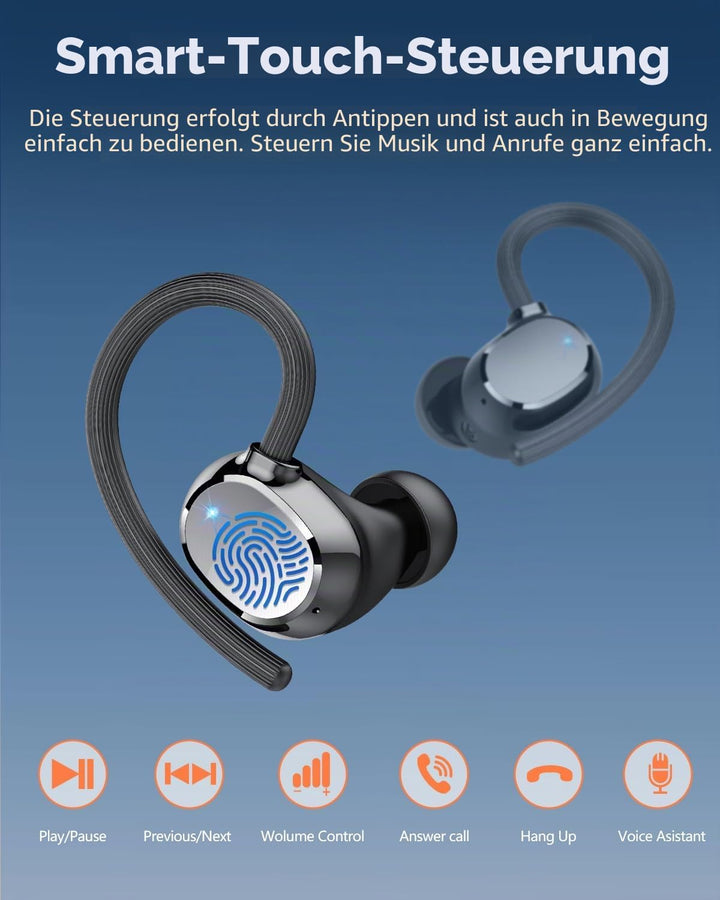 Bluetooth Kopfhörer, Kopfhörer Kabellos Bluetooth 5.4, 128 Std Spielzeit Kabellose Kopfhörer mit 4 E
