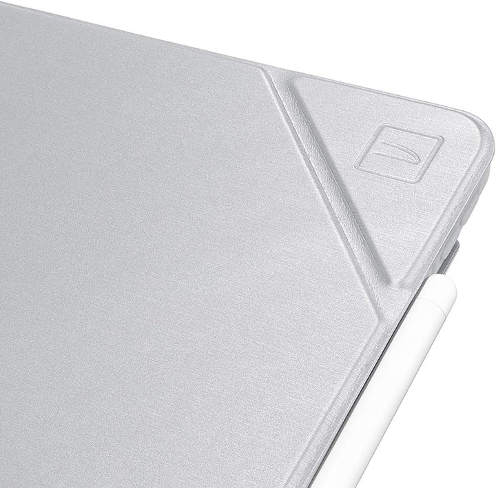 Tucano - Metal Schutzhülle Cover kompatibel mit iPad Air 10.9", Halterung für Apple Pencil Silber, S