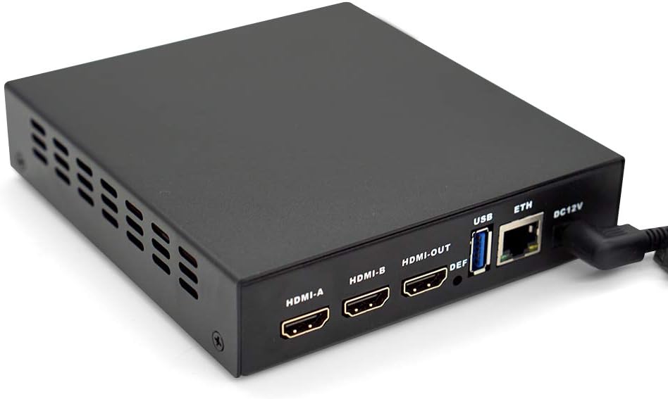 LinkPi ENC2 Hisilicon HI3531DV100 2-Kanal 4K 3531D Encoder Portable HEVC H265 Livestream Box, LinkPi
