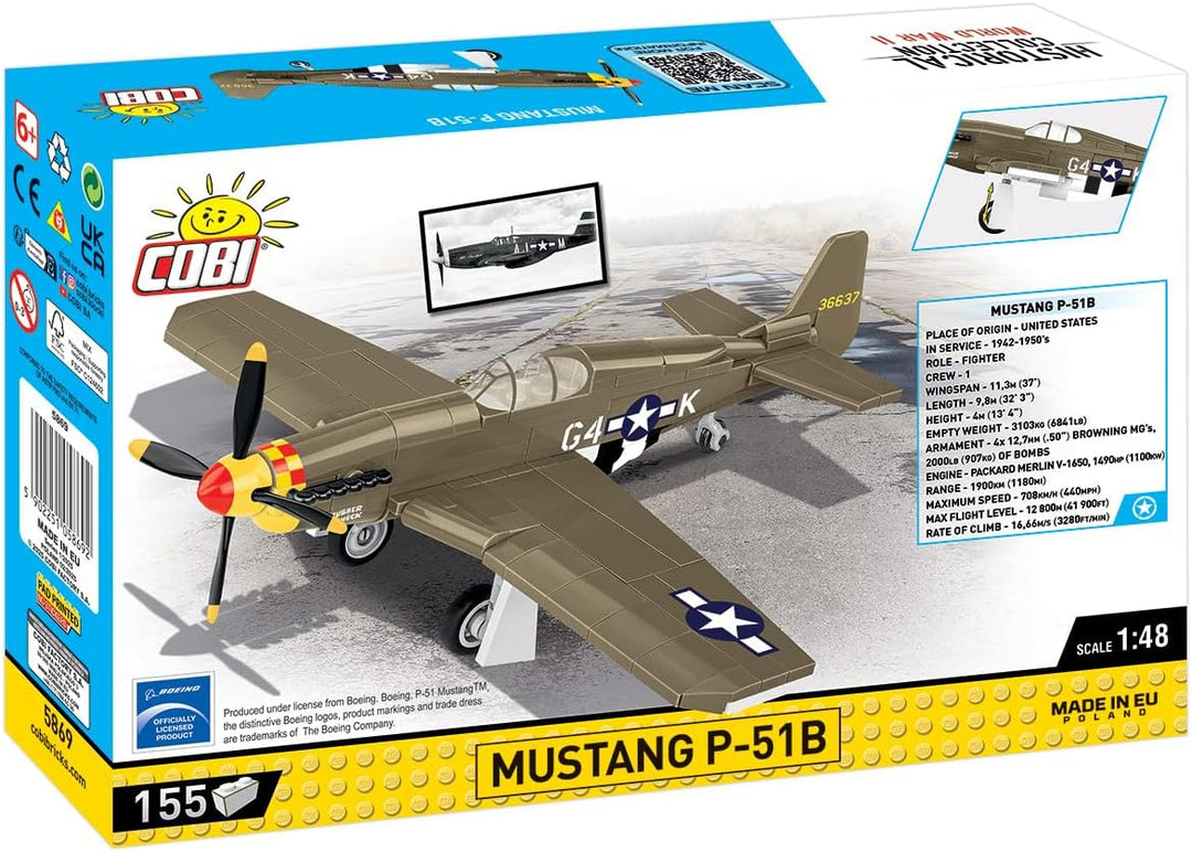COBI Mustang P-51B