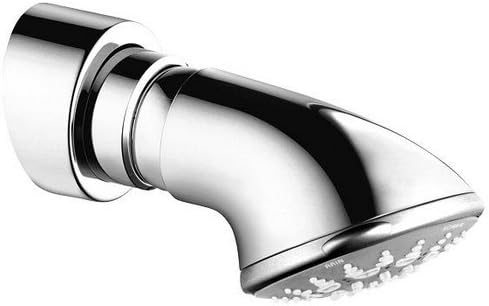 GROHE Kopfbrause Relexa Five, 5 Strahlarten SpeedClean chrom 27062000, Silber Klassiker, Klassiker