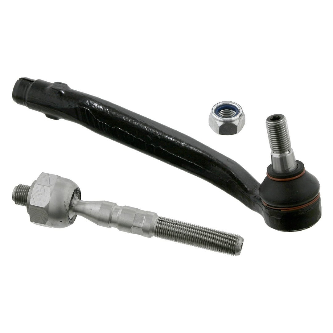 febi bilstein 26628 Spurstange mit Endstück und Sicherungsmutter , 1 Stück Vorderachse rechts, Vorde