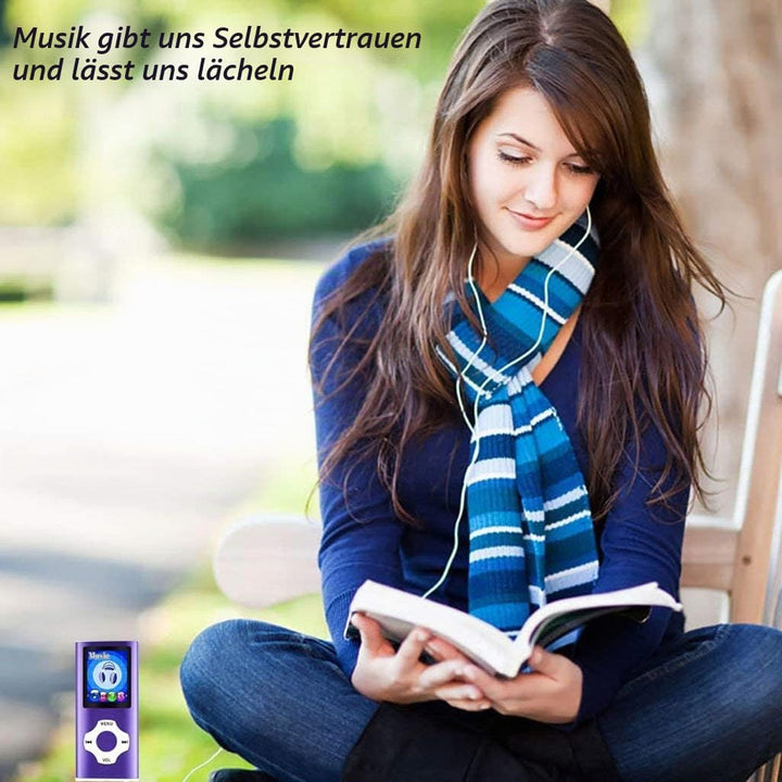 MP3 Player mit 32GB MicroSD Speicherkarte, Tabmart MP4 Musik Player Unterstützung Audio Player Media