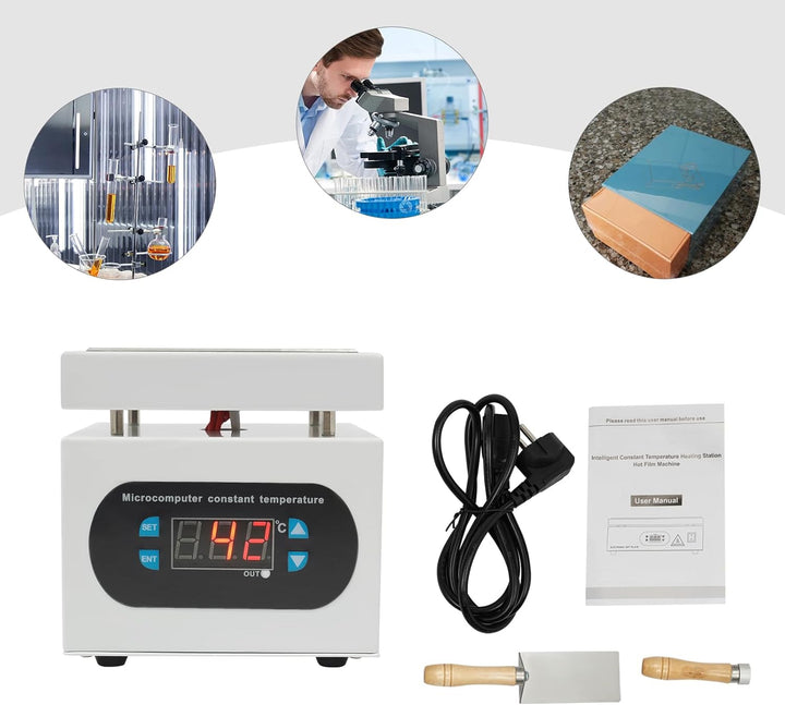 220V 350W /500W/700W Lötstation Heizplatte, lektrische Vorwärmstation mit LED-Anzeige & Mikrocompute