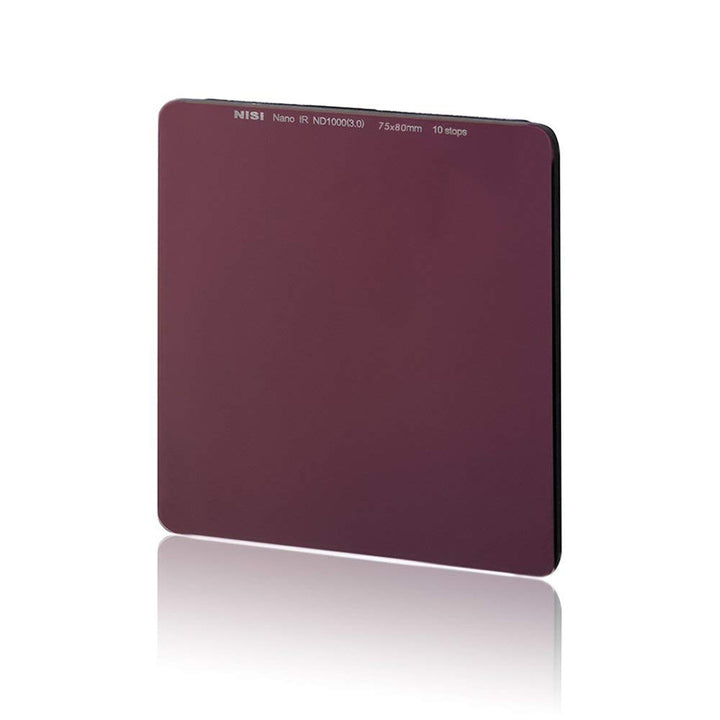 NiSi Neutral-Graufilter 75x80mm IR ND1000 3.0 (10-Blenden) ND Filter ND 1000, ND Filter ND 1000