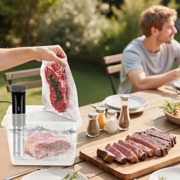 11 L Sous Vide Behälter Sous Vide Container Mit Zusammenklappbarem Scharnierdeckel, Zusammenklappbar
