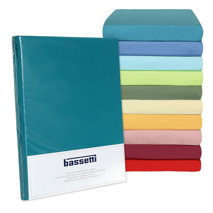 Bassetti Spannbettlaken Uni Einfarbig Fuchsia 90x190-100x220 90cm Fuchsia, 90cm Fuchsia