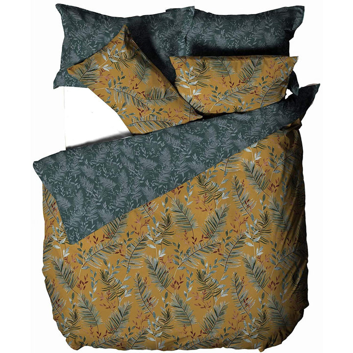furn. Mazari Bettwäsche-Set, Senf, King-Size-Bett King Size Senffarben, King Size Senffarben