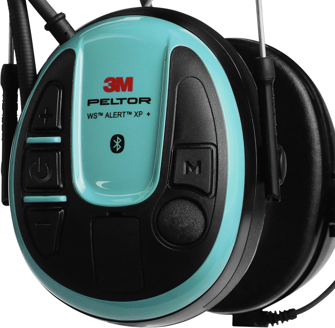 3M PELTOR WS ALERT XP+ FM-Radio-Headset, RDS, App-Unterstützung, Kopfbügel, MultiPoint Bluetooth, OT