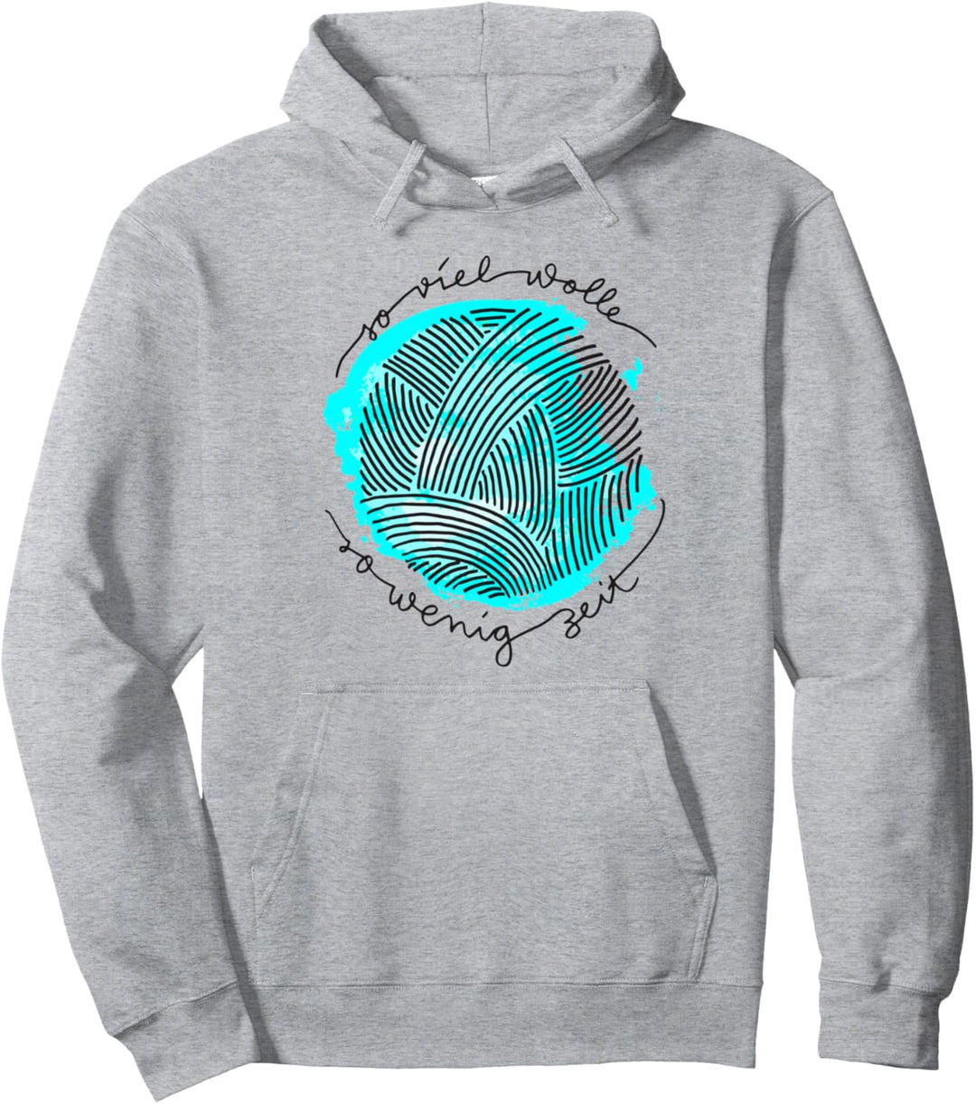 Näherin Häkeln & Stricken So viel Wolle so wenig Zeit Pullover Hoodie