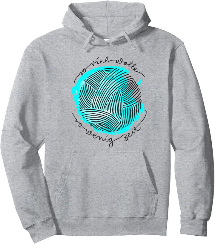 Näherin Häkeln & Stricken So viel Wolle so wenig Zeit Pullover Hoodie