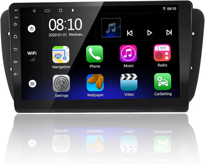 EZoneTronics Carplay Android Autoradio Stereo für Seat Ibiza 6J 2009-2013 mit 9 Zoll kapazitivem Tou