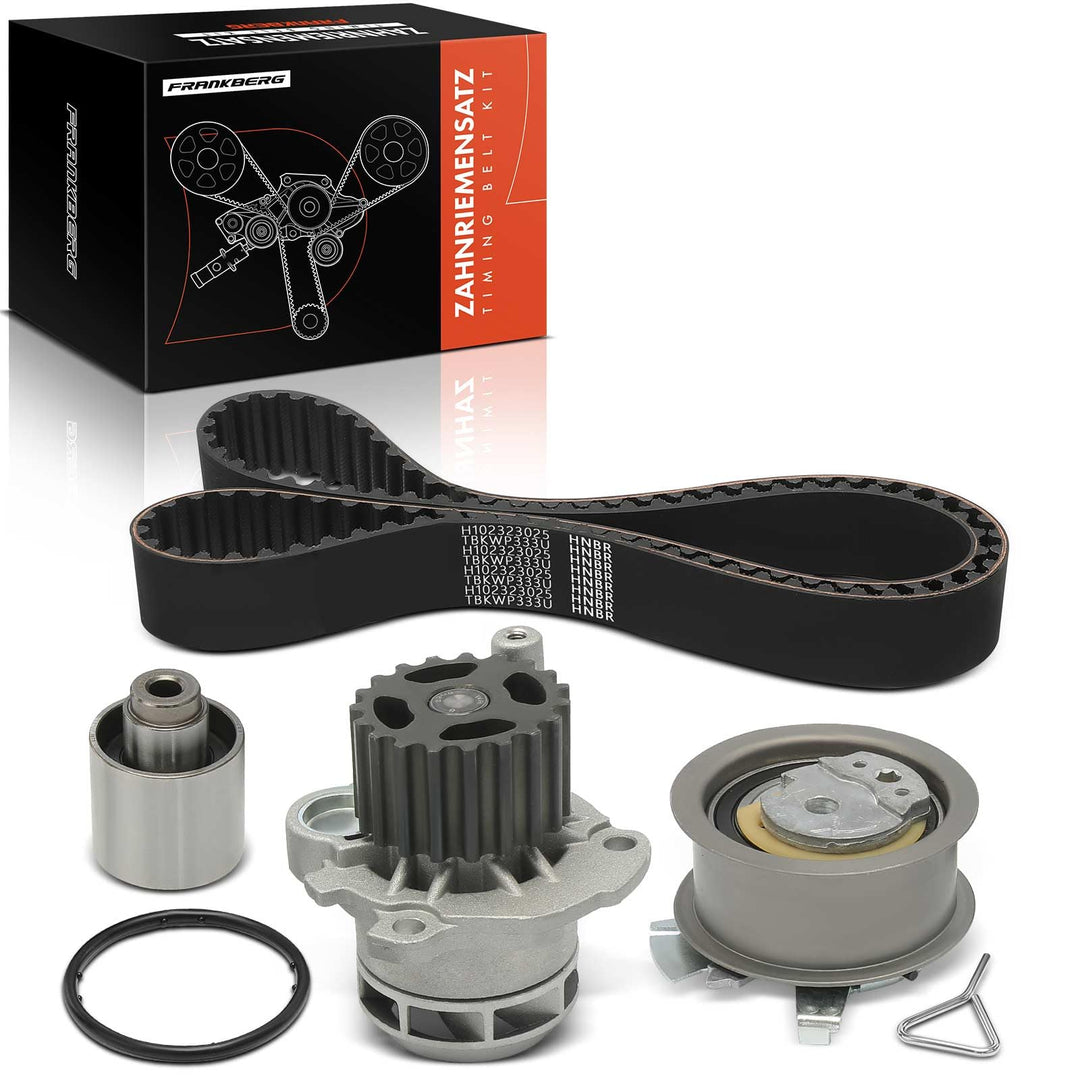 Frankberg Zahnriemensatz Zahnriemen Kompatibel mit A3 Sportback 8PA 1.9L 2004-2010 P.a.s.s.a.t 3C2 1
