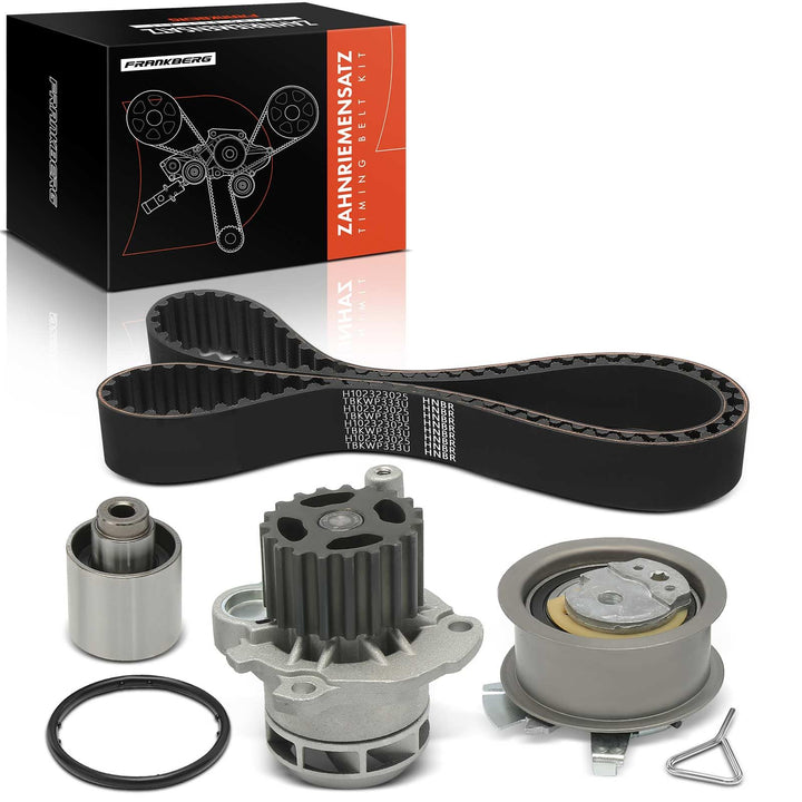 Frankberg Zahnriemensatz Zahnriemen Kompatibel mit A3 Sportback 8PA 1.9L 2004-2010 P.a.s.s.a.t 3C2 1
