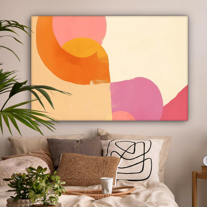 MuchoWow© Leinwandbild Gross 120x80 cm XXL Dekoration Wohnzimmer Bilder Pictures Wall Decoration Liv