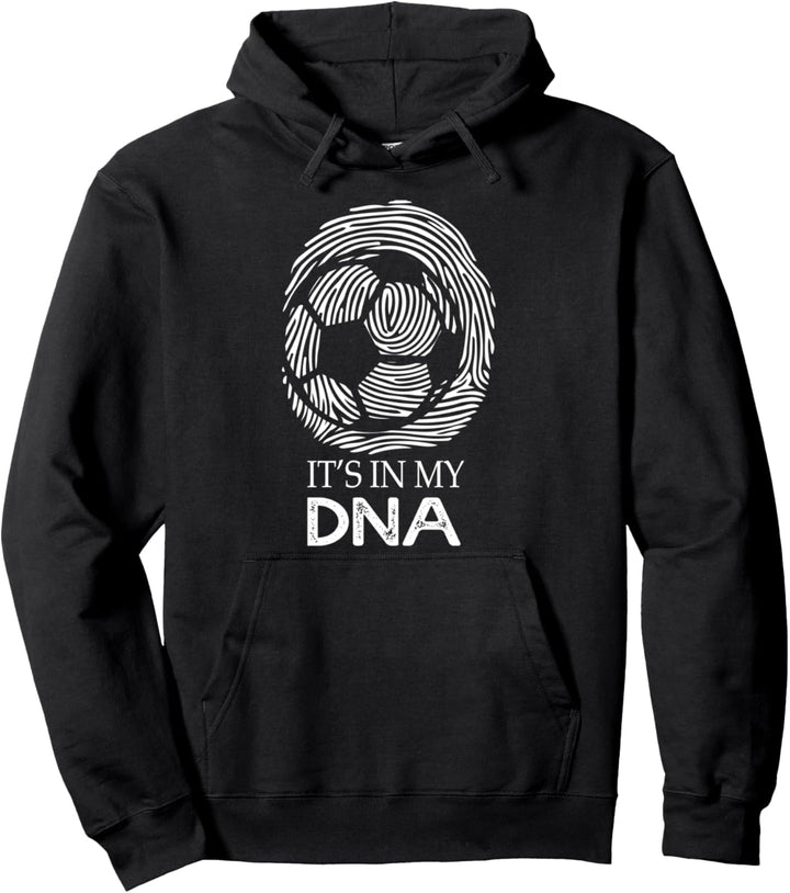 Fussball Soccer Sport Design Es Ist In Meiner DNA Geschenk Pullover Hoodie